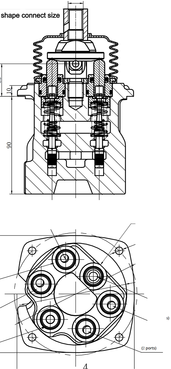 03-HYDRAULIC PILOT REMOTE CONTROL VALVE  FOR EXCAVTOR