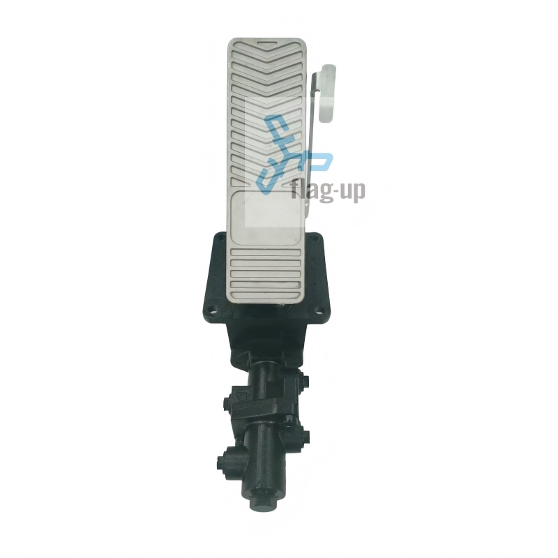 Hydraulic dual-circuit brake valve for wheeled mobile construction machinery (wheel loader, wheel excavator) — Ningbo Flag-up Hydraulic