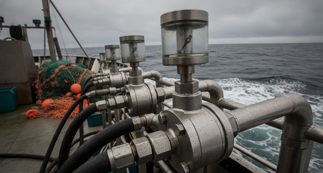 Norwegian Trawlers' Saltwater-Resistant Flow Valves Deck System Grade MOQ 50